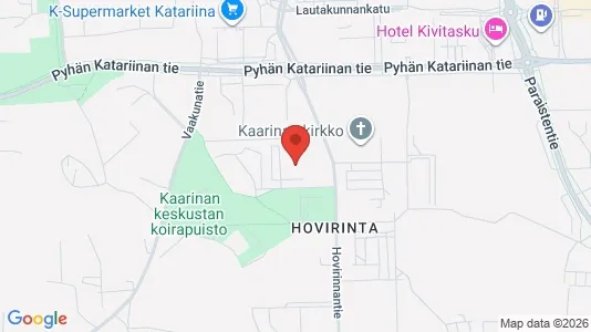 Apartments for rent i Kaarina - kort over placeringen