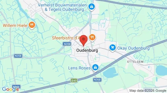 Houses for rent i Oudenburg - kort over placeringen