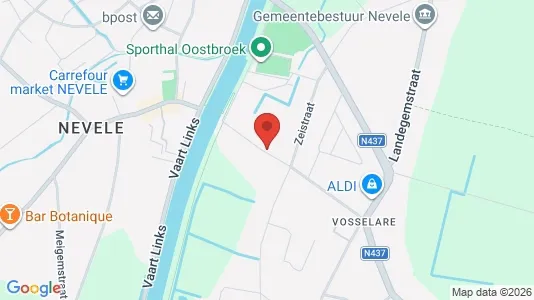 Apartments for rent i Deinze - kort over placeringen