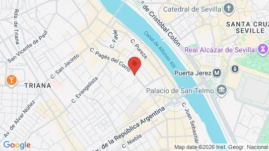 Apartments for rent i Alfarería - kort over placeringen