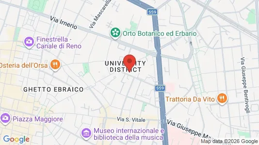 Rooms for rent in Bologna - Photo from Google Street View