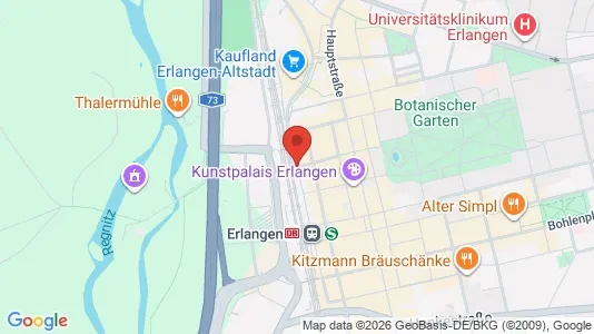 Apartments for rent in Erlangen - Photo from Google Street View