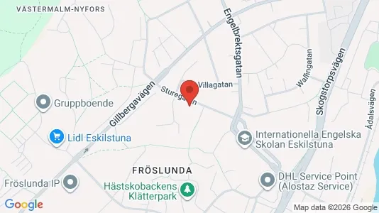 Apartments for rent i Eskilstuna - kort over placeringen