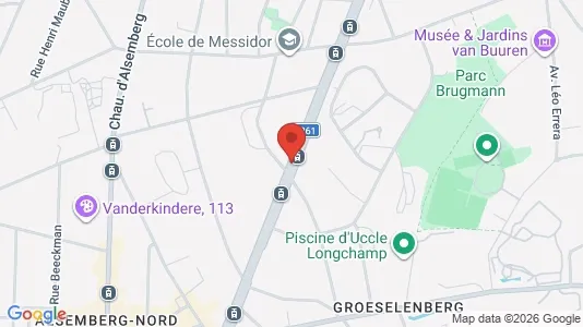 Apartments for rent in Brussels Ukkel - Photo from Google Street View