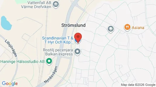 Apartments for rent i Haninge - kort over placeringen