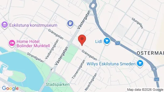 Apartments for rent in Eskilstuna - Photo from Google Street View