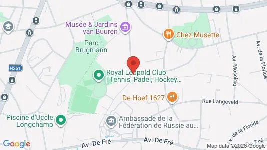 Apartments for rent i Brussels Ukkel - kort over placeringen