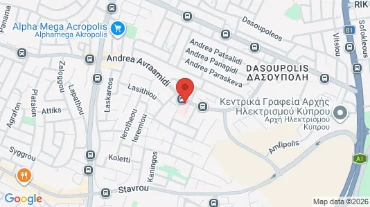 Apartments for rent in Nicosia Strovolos - Photo from Google Street View