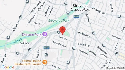 Apartments for rent in Nicosia Strovolos - Photo from Google Street View