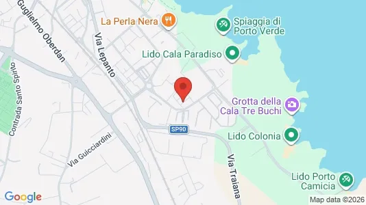 Apartments for rent i Monopoli - kort over placeringen