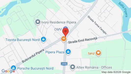 Apartments for rent i Voluntari - kort over placeringen
