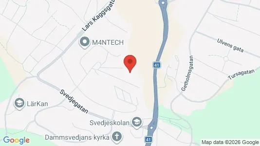 Apartments for rent i Borås - kort over placeringen