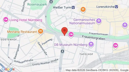 Apartments for rent in Nuremberg - Photo from Google Street View