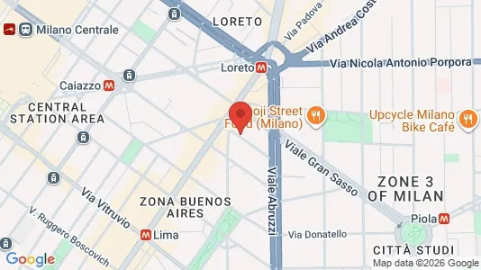 Rooms for rent i Milano Zona 3 - Porta Venezia, Città Studi, Lambrate - kort over placeringen