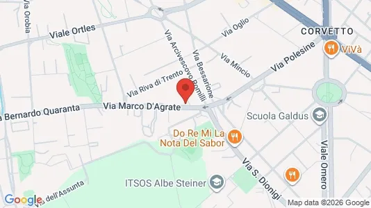 Rooms for rent in Milano Zona 5 - Vigentino, Chiaravalle, Gratosoglio - Photo from Google Street View
