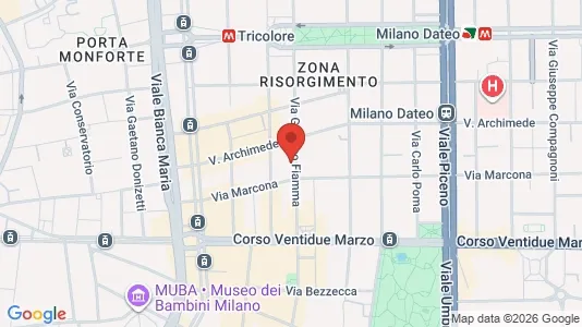 Apartments for rent i Milano Zona 1 - Centro storico - kort over placeringen