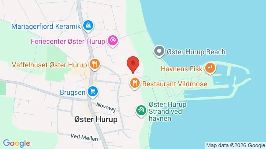 Apartments for rent i Hadsund - kort over placeringen