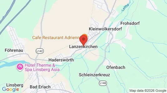 Apartments for rent i Lanzenkirchen - kort over placeringen