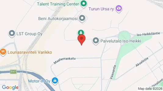 Apartments for rent i Turku - kort over placeringen