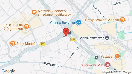 Apartments for rent in Gdańsk - Photo from Google Street View