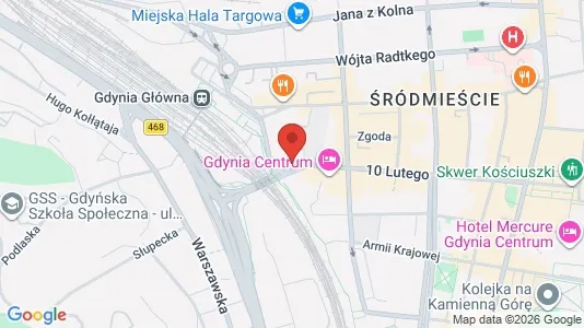 Apartments for rent in Gdynia - Photo from Google Street View