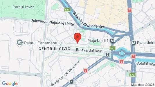 Apartments for rent i Bucharest - Sectorul 5 - kort over placeringen