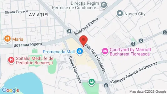 Apartments for rent i Bucharest - Sectorul 1 - kort over placeringen