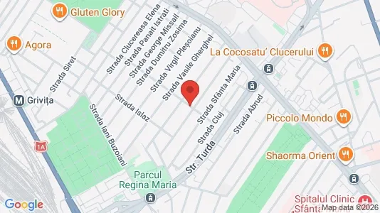 Apartments for rent i Bucharest - Sectorul 1 - kort over placeringen