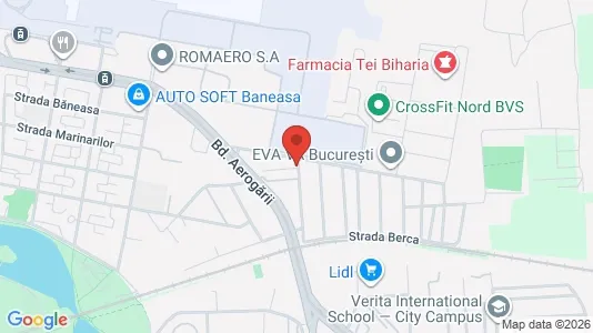 Apartments for rent i Voluntari - kort over placeringen