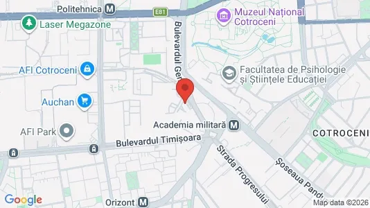 Apartments for rent i Bucharest - Sectorul 6 - kort over placeringen