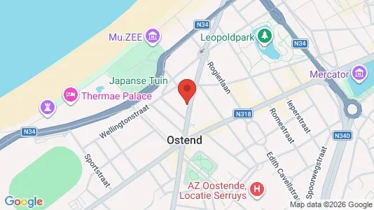 Apartments for rent in Oostende - Photo from Google Street View