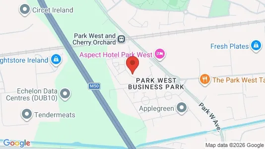 Apartments for rent i Dublin 12 - kort over placeringen
