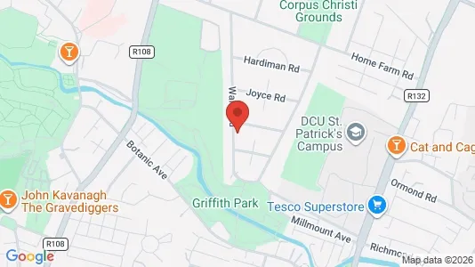 Apartments for rent i Dublin 9 - kort over placeringen