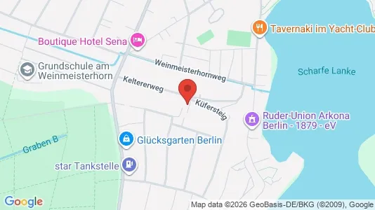 Apartments for rent i Berlin Spandau - kort over placeringen