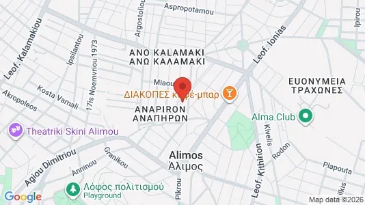 Apartments for rent i Agios Dimitrios - kort over placeringen