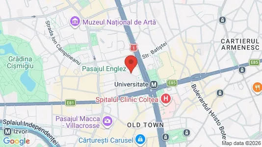 Apartments for rent i Bucharest - Sectorul 3 - kort over placeringen