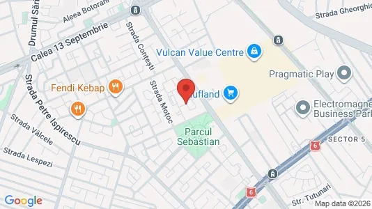 Apartments for rent i Bucharest - Sectorul 5 - kort over placeringen