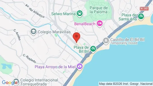 Apartments for rent i Benalmádena - kort over placeringen