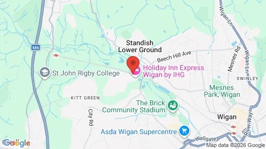 Houses for rent i Wigan - Lancashire - kort over placeringen