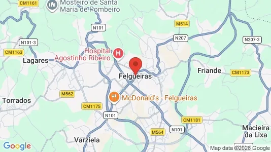 Apartments for rent in Felgueiras - Photo from Google Street View