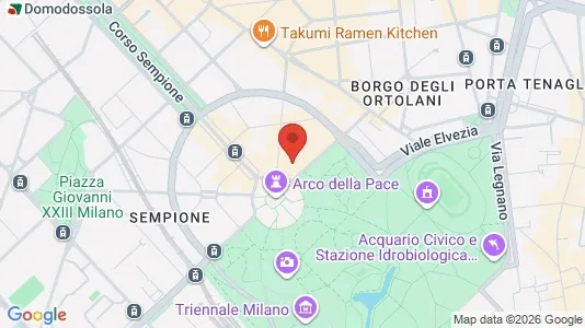 Apartments for rent i Milano Zona 1 - Centro storico - kort over placeringen