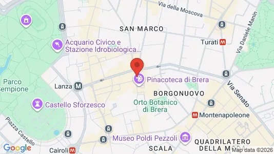 Apartments for rent i Milano Zona 1 - Centro storico - kort over placeringen