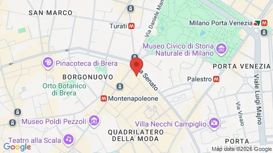 Apartments for rent i Milano Zona 1 - Centro storico - kort over placeringen