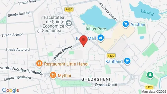 Apartments for rent i Cluj-Napoca - kort over placeringen