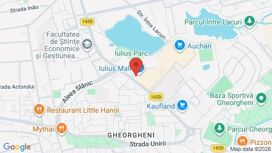 Apartments for rent i Cluj-Napoca - kort over placeringen