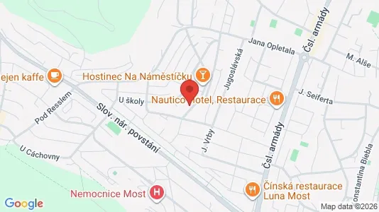 Apartments for rent in Most - Photo from Google Street View