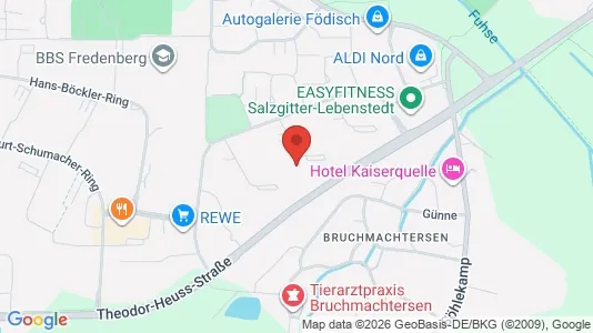 Apartments for rent i Salzgitter - kort over placeringen