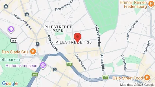 Rooms for rent i Oslo St. Hanshaugen - kort over placeringen