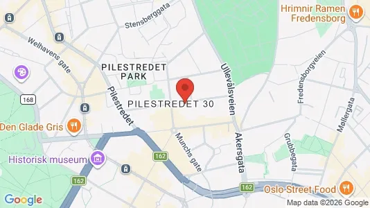 Rooms for rent i Oslo St. Hanshaugen - kort over placeringen