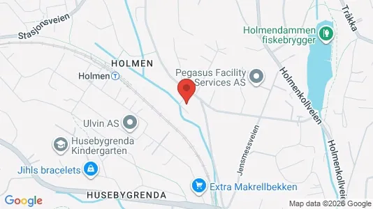 Rooms for rent i Oslo Vestre Aker - kort over placeringen